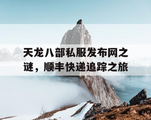 天龙八部私服发布网之谜，顺丰快递追踪之旅