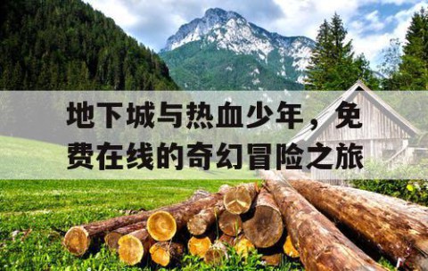 地下城与热血少年，免费在线的奇幻冒险之旅