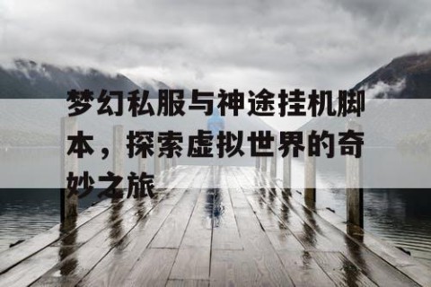梦幻私服与神途挂机脚本，探索虚拟世界的奇妙之旅