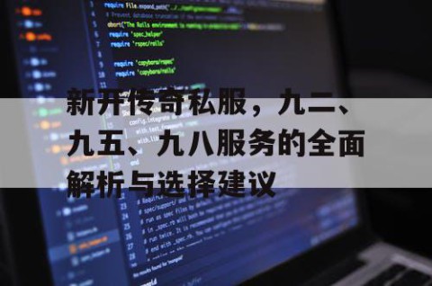 新开传奇私服，九二、九五、九八服务的全面解析与选择建议