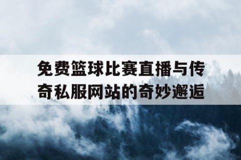 免费篮球比赛直播与传奇私服网站的奇妙邂逅