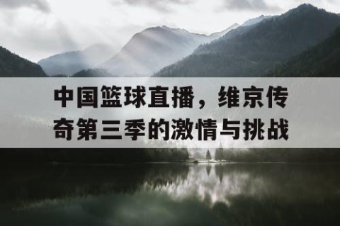 中国篮球直播，维京传奇第三季的激情与挑战