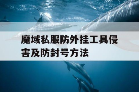 魔域私服防外挂工具侵害及防封号方法