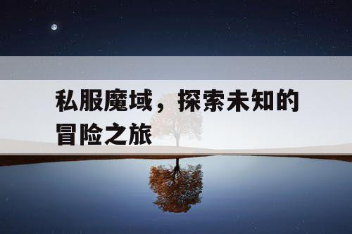 私服魔域，探索未知的冒险之旅