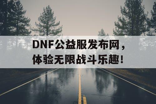 DNF公益服发布网，体验无限战斗乐趣！