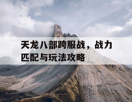 天龙八部跨服战,战力匹配与玩法攻略 天龙八部跨服战,战力匹配与玩法攻略
