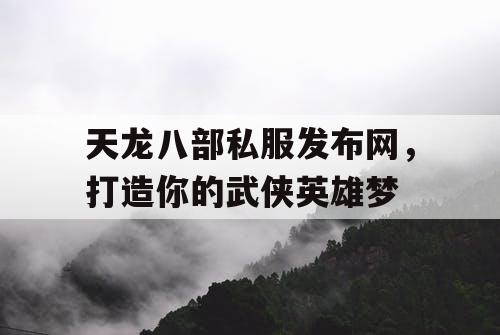 天龙八部私服发布网，打造你的武侠英雄梦