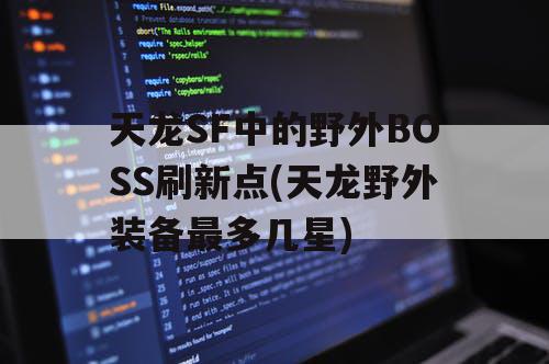 天龙SF中的野外BOSS刷新点(天龙野外装备最多几星)