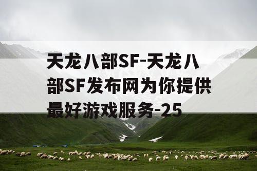 天龙八部SF-天龙八部SF发布网为你提供最好游戏服务-25