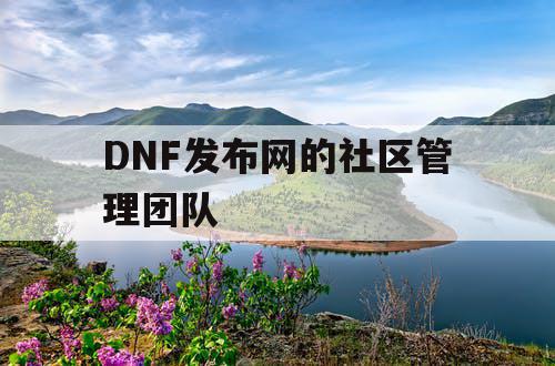 DNF发布网的社区管理团队