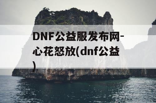 DNF公益服发布网-心花怒放(dnf公益)
