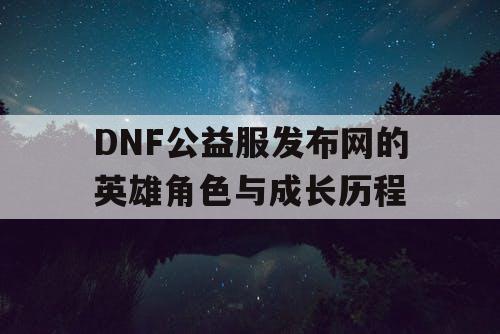 DNF公益服发布网的英雄角色与成长历程 DNF公益服发布网的英雄角色与成长历程