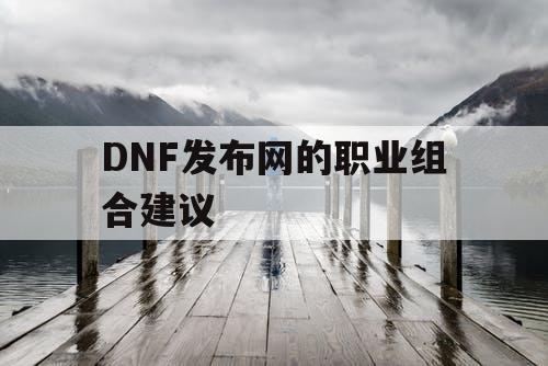 DNF发布网的职业组合建议