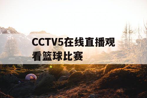 CCTV5在线直播观看篮球比赛