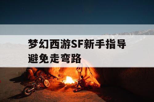 梦幻西游SF新手指导避免走弯路
