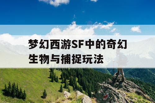 梦幻西游SF中的奇幻生物与捕捉玩法