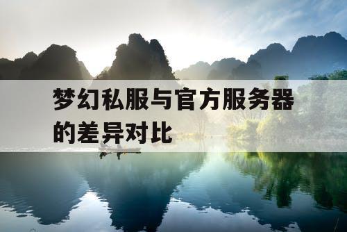 梦幻私服与官方服务器的差异对比