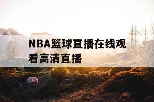 NBA篮球直播在线观看高清直播