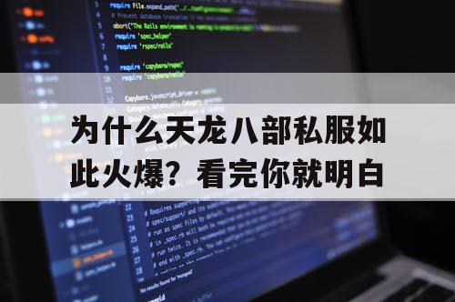 为什么天龙八部私服如此火爆?看完你就明白 为什么天龙八部私服如此火爆?看完你就明白