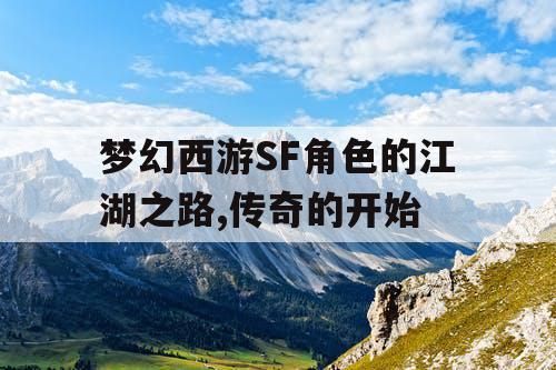 梦幻西游SF角色的江湖之路,传奇的开始