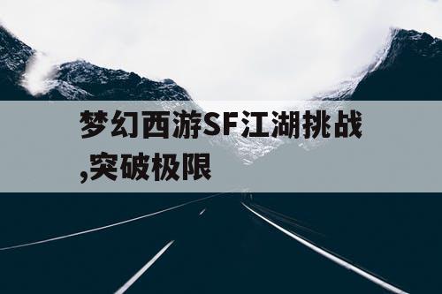 梦幻西游SF江湖挑战,突破极限