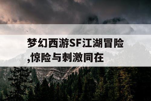 梦幻西游SF江湖冒险,惊险与刺激同在
