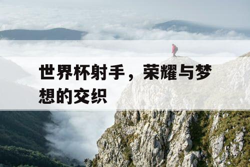 世界杯射手，荣耀与梦想的交织