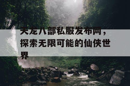 天龙八部私服发布网，探索无限可能的仙侠世界