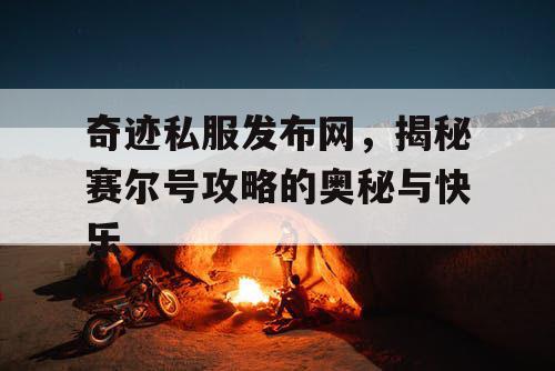 奇迹私服发布网，揭秘赛尔号攻略的奥秘与快乐