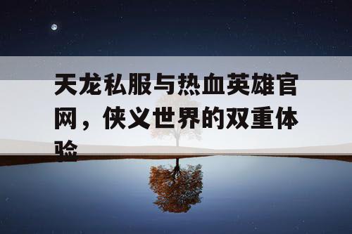 天龙私服与热血英雄官网，侠义世界的双重体验