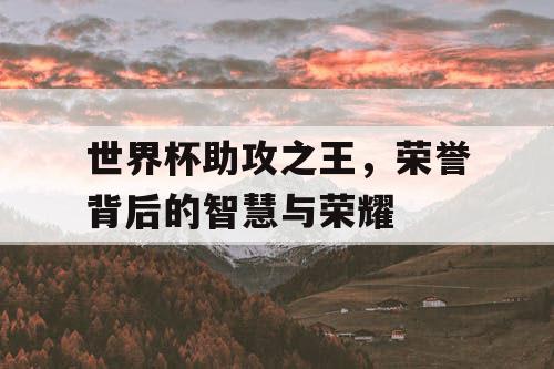 世界杯助攻之王,荣誉背后的智慧与荣耀 世界杯助攻之王,荣誉背后的智慧与荣耀