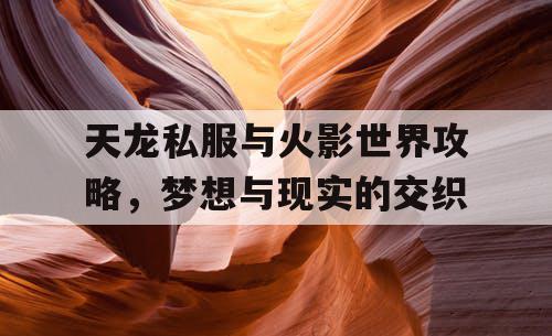 天龙私服与火影世界攻略，梦想与现实的交织