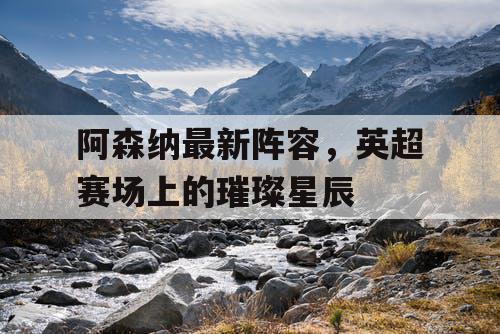 阿森纳最新阵容，英超赛场上的璀璨星辰