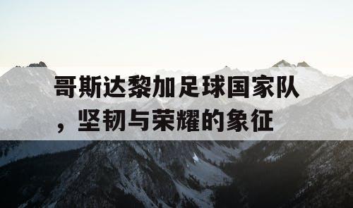 哥斯达黎加足球国家队，坚韧与荣耀的象征