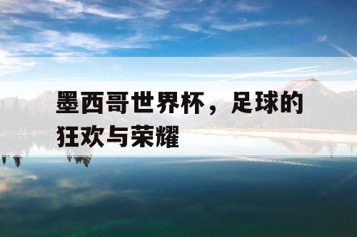 墨西哥世界杯，足球的狂欢与荣耀
