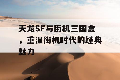 天龙SF与街机三国盒，重温街机时代的经典魅力