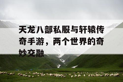天龙八部私服与轩辕传奇手游,两个世界的奇妙交融 天龙八部私服与轩辕传奇手游,两个世界的奇妙交融