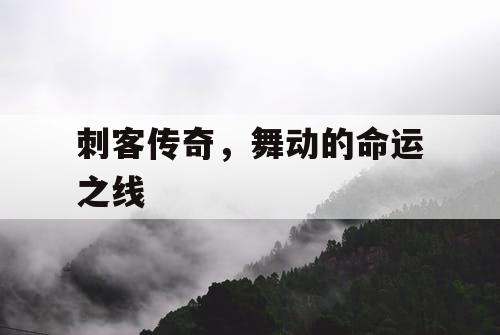 刺客传奇，舞动的命运之线