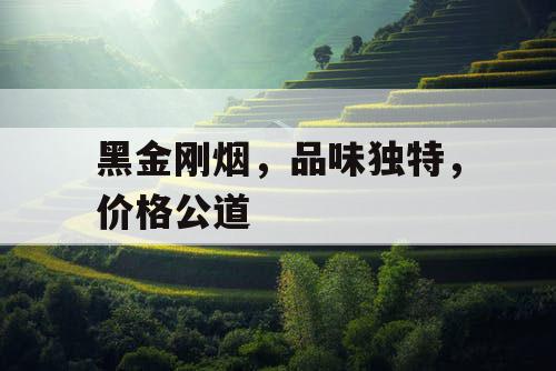 黑金刚烟,品味独特,价格公道 黑金刚烟,品味独特,价格公道