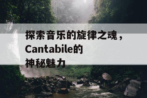探索音乐的旋律之魂,Cantabile的神秘魅力 探索音乐的旋律之魂,Cantabile的神秘魅力