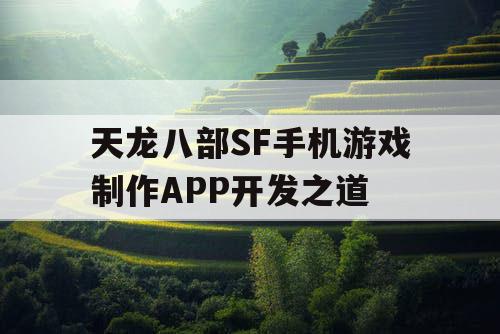 天龙八部SF手机游戏制作APP开发之道 天龙八部SF手机游戏制作APP开发之道