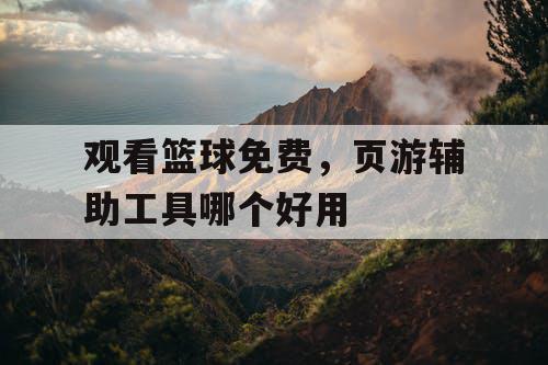 观看篮球免费,页游辅助工具哪个好用 观看篮球免费,页游辅助工具哪个好用