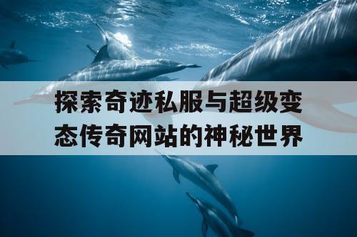 探索奇迹私服与超级变态传奇网站的神秘世界