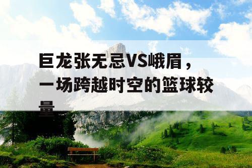 巨龙张无忌VS峨眉,一场跨越时空的篮球较量 巨龙张无忌VS峨眉,一场跨越时空的篮球较量