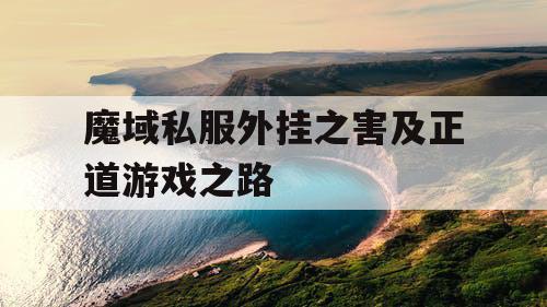 魔域私服外挂之害及正道游戏之路 魔域私服外挂之害及正道游戏之路