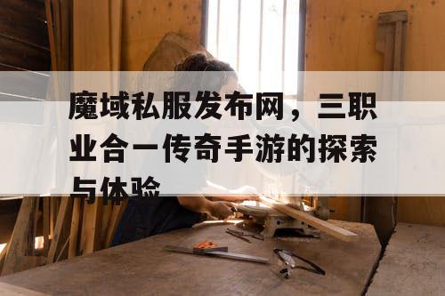 魔域私服发布网,三职业合一传奇手游的探索与体验 魔域私服发布网,三职业合一传奇手游的探索与体验
