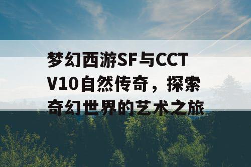 梦幻西游SF与CCTV10自然传奇,探索奇幻世界的艺术之旅 梦幻西游SF与CCTV10自然传奇,探索奇幻世界的艺术之旅