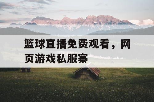 篮球直播免费观看，网页游戏私服寨