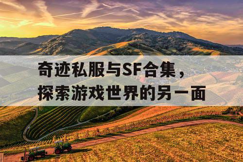 奇迹私服与SF合集，探索游戏世界的另一面