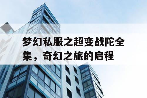 梦幻私服之超变战陀全集,奇幻之旅的启程 梦幻私服之超变战陀全集,奇幻之旅的启程
